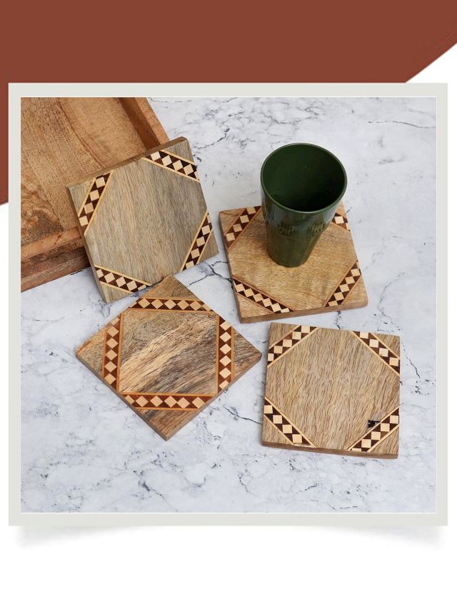 Wooden Coasters: The Perfect Way to Add a Touch of Nature to Your Home